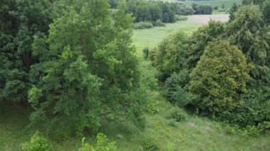 Doğa geçmişi. Panoramik manzara. Görüntüleri uçur.