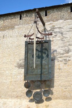 Pskov 'daki Pskov Kremlin bölgesinde. Dovmontov Şehri