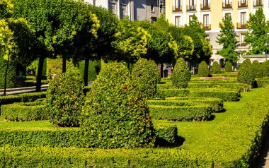 Plaza de Oriente (Doğu Meydanı Bahçeleri), Madrid, İspanya
