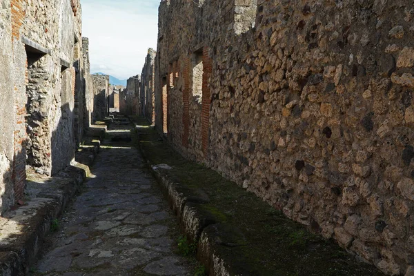 Antiguo Callejón Pompeya Italia —  Fotos de Stock