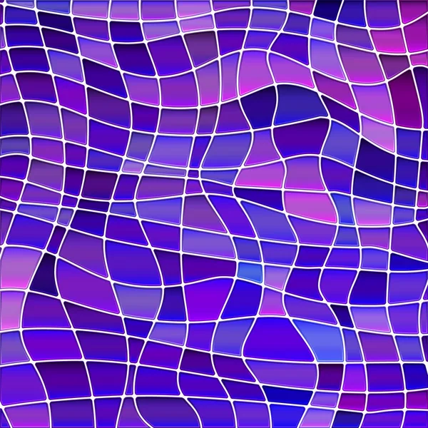 Abstrait Vecteur Teinté Fond Mosaïque Verre Violet Violet — Image vectorielle