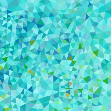 soyut vektör geometrik arkaplan - mavi ve yeşil