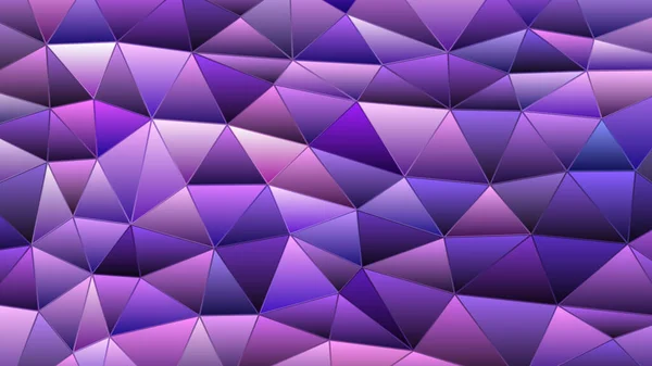 Vector Abstracto Vidrieras Triángulo Mosaico Fondo Púrpura Violeta — Vector de stock