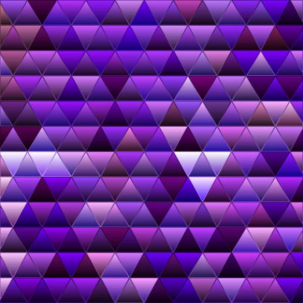 Abstrato Vetor Manchado Vidro Triângulo Mosaico Fundo Roxo Violeta — Vetor de Stock