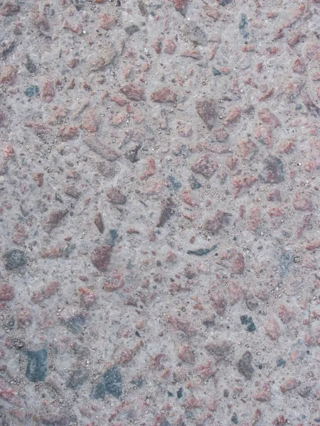 Kaba Beton Dokusu Kırmızı Granit Parçaları — Stok fotoğraf