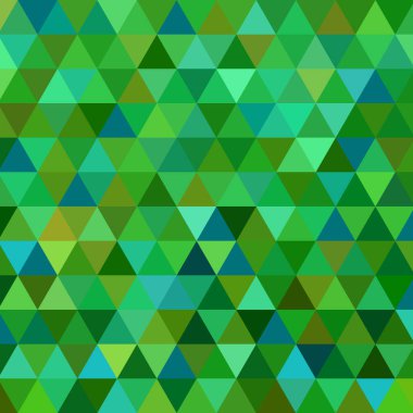 soyut vektör geometrik arkaplan - yeşil ve mavi