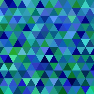 soyut vektör geometrik üçgen arka plan - mavi ve mor