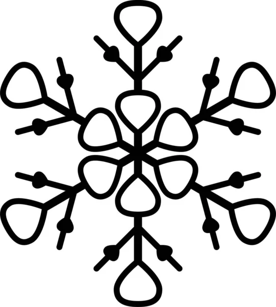 Christmas Snowflake Snow Crystal — Stock Photo, Image