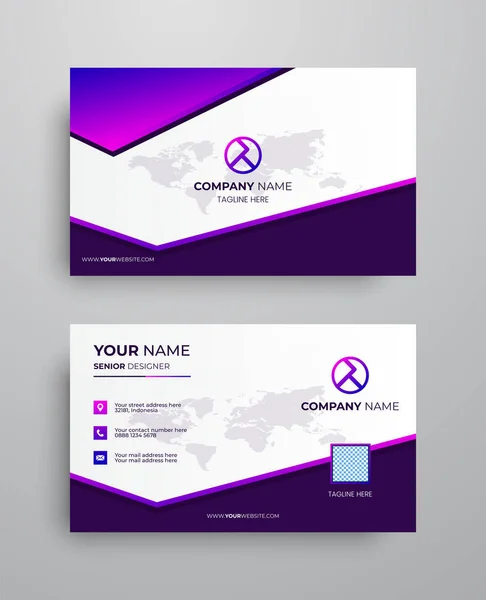 Creative Modern Name Card Business Card — Stockvector