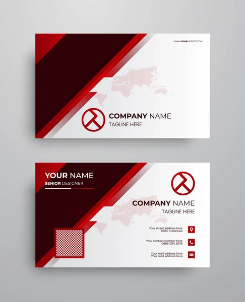 Creative Modern Name Card Business Card — Διανυσματικό Αρχείο