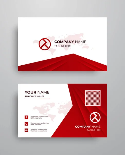 Creative Modern Name Card Business Card — стоковый вектор