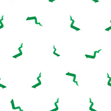 Modern yılbaşı ağacının çok yeşil renkli deseni. Modern illüstrasyon. Düz vektör illüstrasyonu.