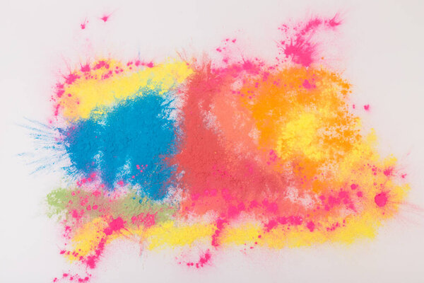 Celebrate festival Holi. Abstract Colorful powder background. Holi paint.