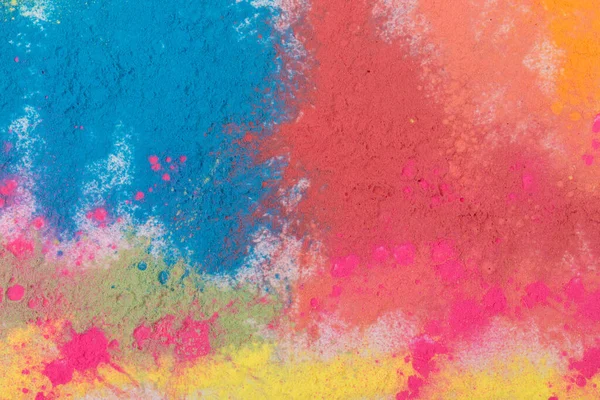 Feiern Sie Das Festival Holi Abstrakte Bunte Puder Hintergrund Holi — Stockfoto