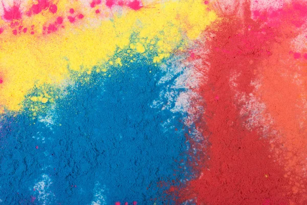 Abstract Spray Powder Background Colorful Powder Explosion White Background Colored Stock Photo