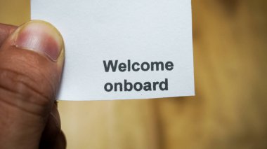 Siyah çizgi arkaplan kağıdındaki kelimeler. İş, tabelalar ve semboller, yaşam tarzı motivasyon ve duygusal kavramlar. Boşluğu kopyala.