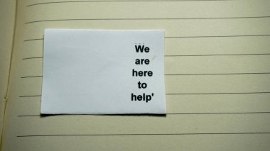words in a black line background paper. Business, signs, and symbols, lifestyle motivational and emotional concepts. Copy space.
