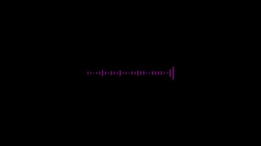 Ses dalgaları. Müzik dalgaları sallanıyor. Dijital ses dalgası ya da frekansı. Minimalist Ses Dalga Biçimi. ses teknolojisi. Ses grafiği eşitleyici animasyon. Akan noktalı ses görselleştirici.