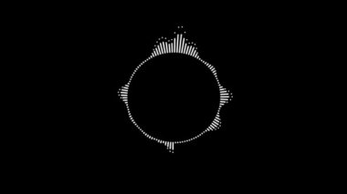 Müzik dalgaları sallanıyor. Ses müzik dalgaları Frame 'i çevreleyin. Müzik dalgaları sallanıyor. Dijital Ses dalgası veya Frekans Çerçevesi.