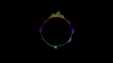 Müzik dalgaları sallanıyor. Ses müzik dalgaları Frame 'i çevreleyin. Müzik dalgaları sallanıyor. Dijital Ses dalgası veya Frekans Çerçevesi.
