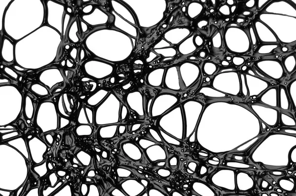 Güzel mavi cam kılavuz açık beyaz bir arka plan üzerinde izole.