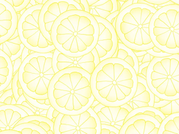 Mitad Cítricos Dibujo Amarillo Blanco —  Fotos de Stock