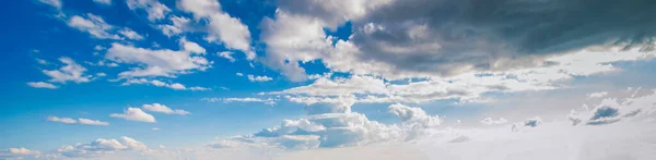 Blauer Himmel Und Wolken Hintergrund — Stockfoto