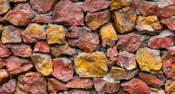 Piedras Piedra Colores Para Textura Pared Fondo —  Fotos de Stock