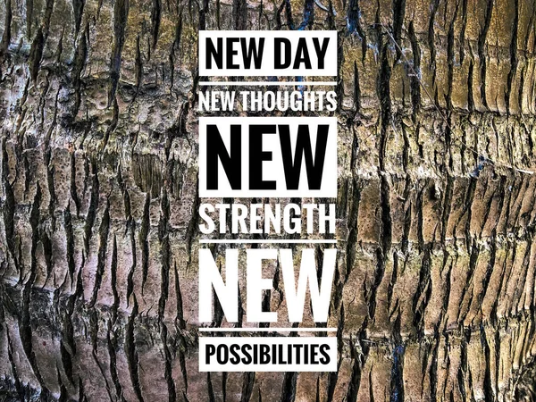 Motivációs Idézet Napok Történetek Strength Possibilitások Kifejezéssel — Stock Fotó