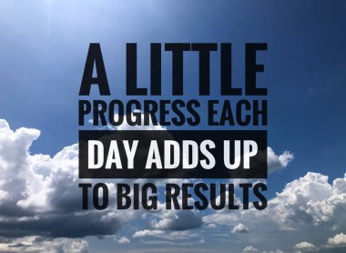 Motivasyon alıntısı ile birlikte küçük bir prodüksiyon günü büyük sonuçlara yol açar.