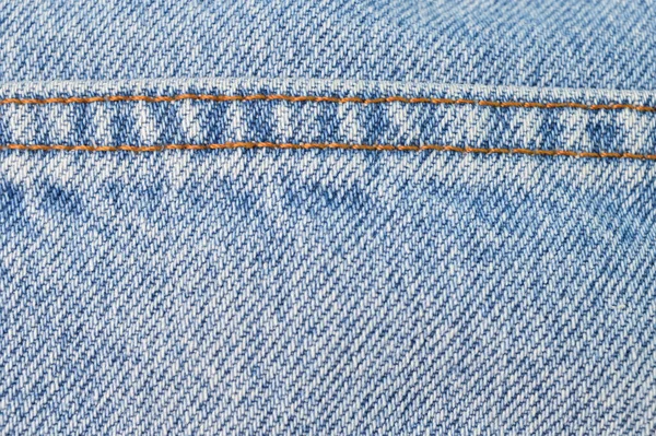 Denim Kot Kumaş Arkaplanı Görünümünü Kapat — Stok fotoğraf