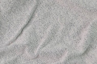 Gri kumaş kumaş dokusu arka planı. Metin için alanı kopyala