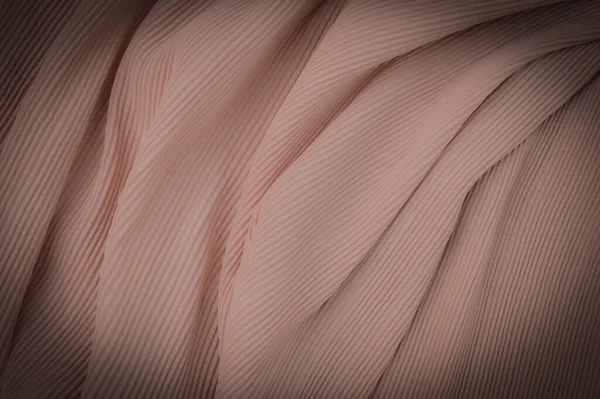 Fabric Cloth Textured Pleated Background Copy Space Text — Fotografia de Stock