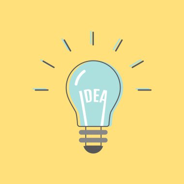 Ampul fikri. İplikte 