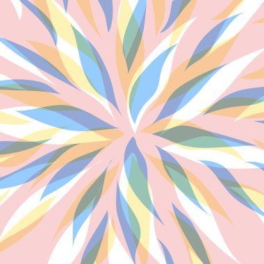 Çok renkli organik dalgalarla donatılmış bir arka plan. Sosyal medya, davetiye, poster için pankart tasarımı. Vektör illüstrasyonu, düz tasarım