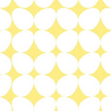 Mutlu Paskalyalar. Paskalya yumurtalarında kusursuz desen. Minimalist model. Pastel renkler. Tekstil, ürün uygulaması için. Vektör illüstrasyonu, düz tasarım