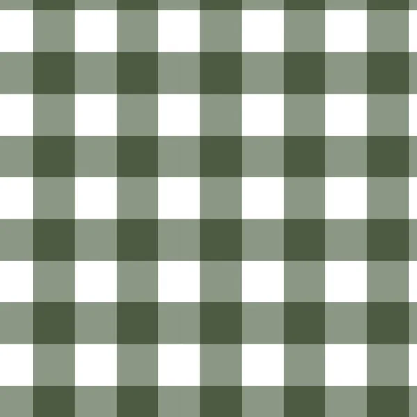 Patrón Clásico Cuadros Sin Costura Fondo Geométrico Gingham Color Otoñal — Archivo Imágenes Vectoriales