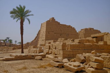 Luxor Tapınağı - Tarihi Mısır Anıtı Arkeolojisi