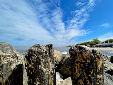 Dalgakırandan Baltık Denizi manzarası