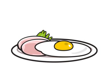 Kahvaltı: sahanda yumurta.