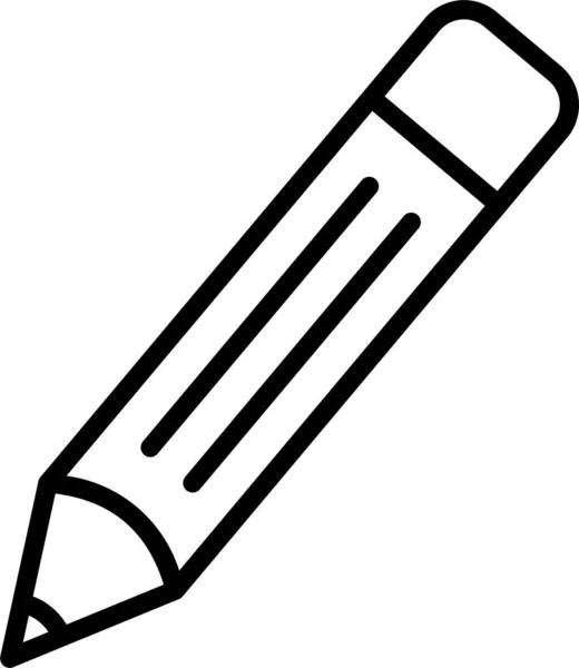 Dibujar Editar Icono Escritura — Vector de stock