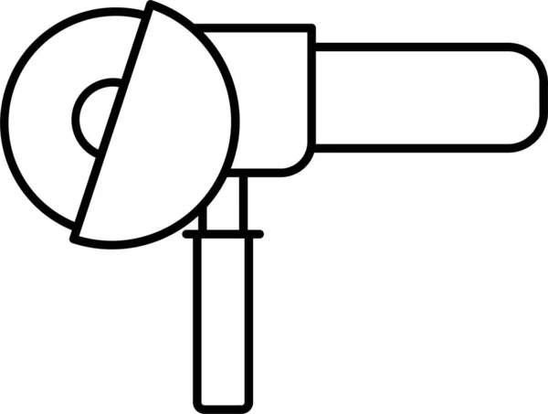 Grinder Machine Repair Icon — Stock Vector