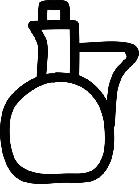 Іконка Жонгльованого Соку Намальованому Стилі — стоковий вектор