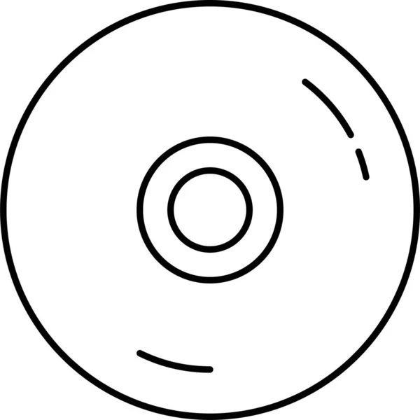 Значок Компакт Диска — стоковый вектор