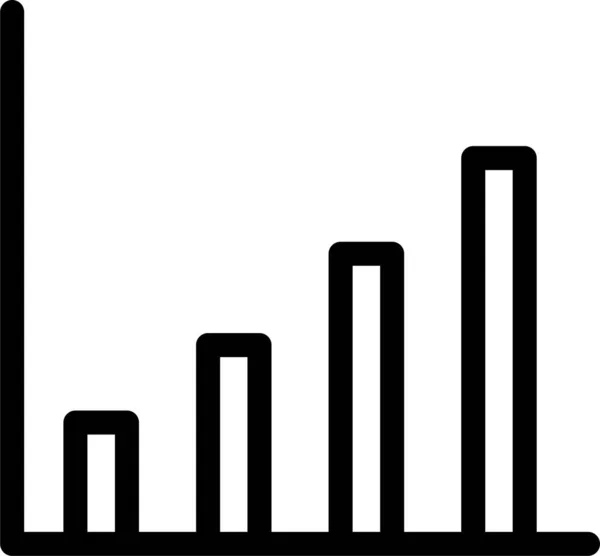 Outline Biçiminde Bağlantı Sinyal Simgesi — Stok Vektör