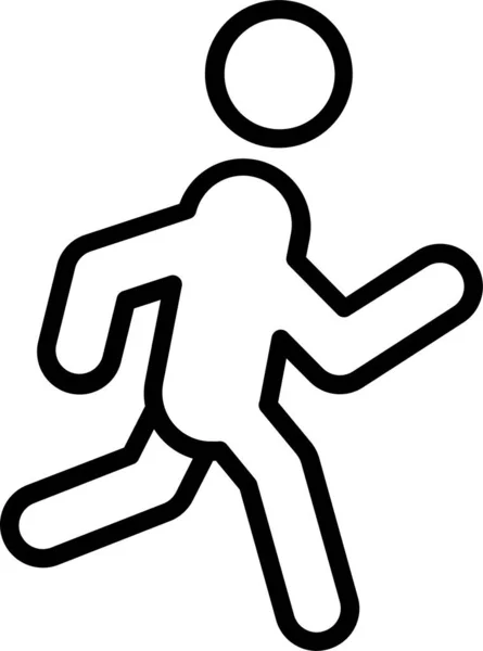 Иконка Гоночного Спорта Стиле Абриджа — стоковый вектор