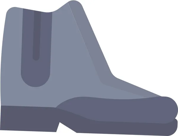 Shose Boot Manwear Icon — Stock Vector