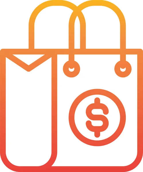 Commerce Commerce Icône Paiement Dans Catégorie Shopping Commerce — Image vectorielle