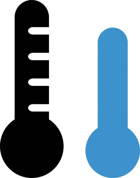 Atmosfär Fahrenheit Temprature Ikon Platt Stil — Stock vektor