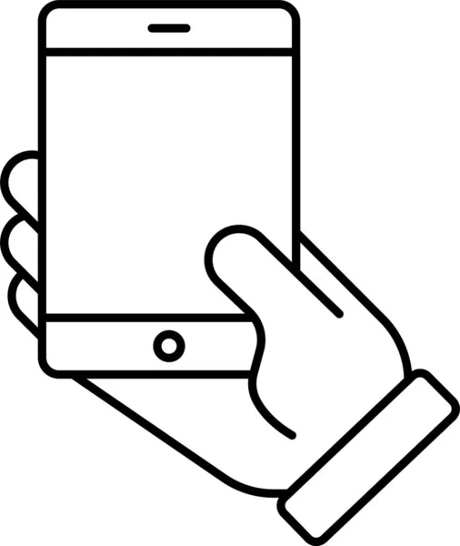 Mobiltelefon Készülék Ikon — Stock Vector